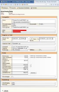 Reisekostenantrag - Standardformular (anpassbar)